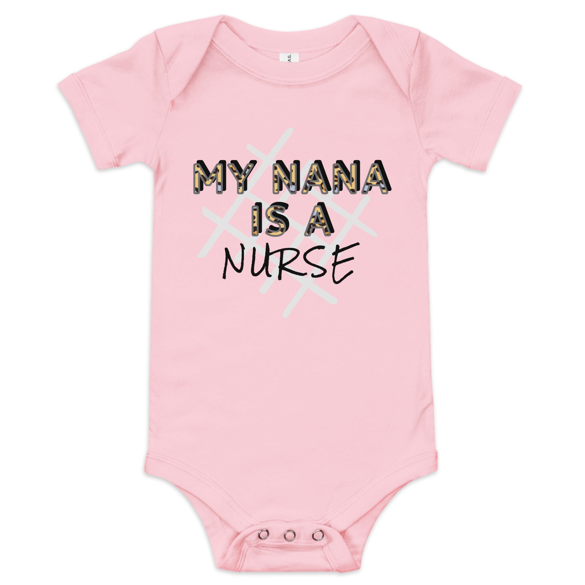 My Nana is a Nurse Baby Short Sleeve One Piece