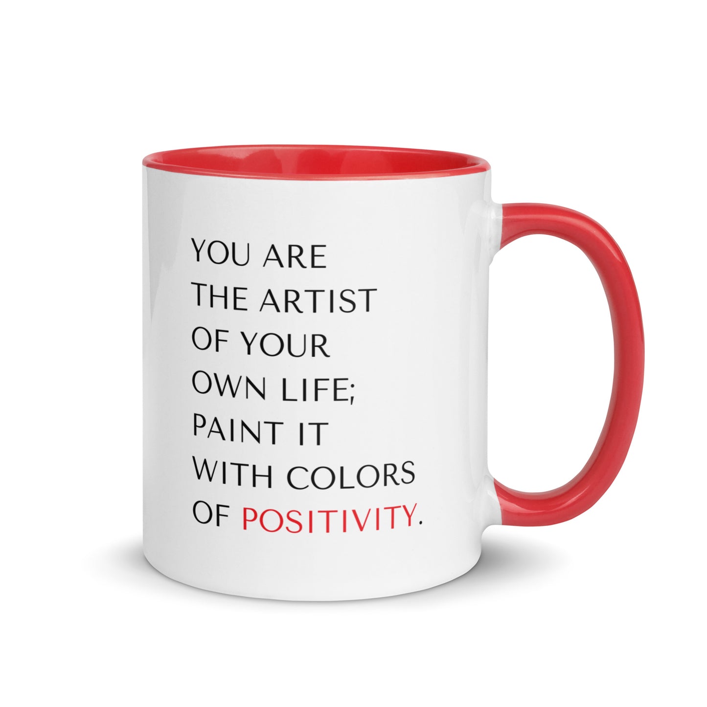 Colors of Positivity Inspirational Mug 11 oz