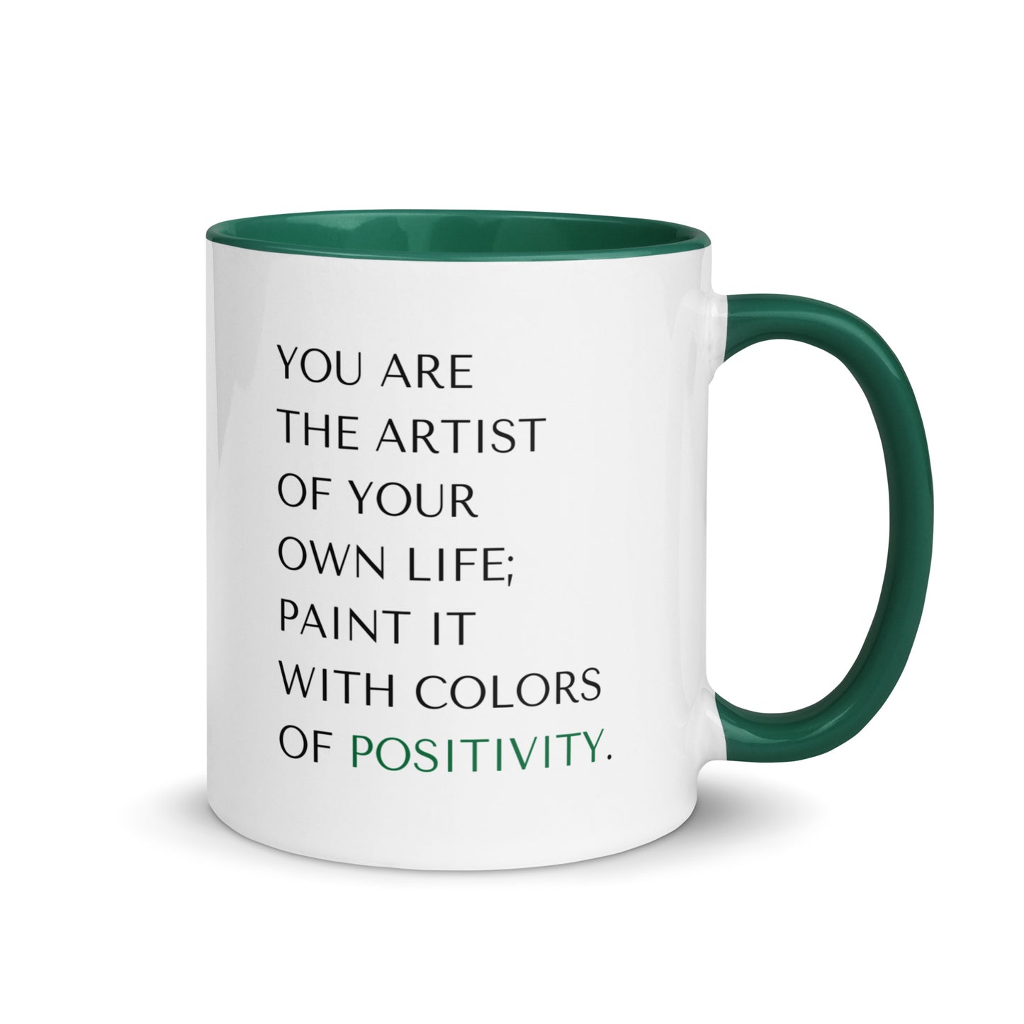 Colors of Positivity Inspirational Mug 11 oz