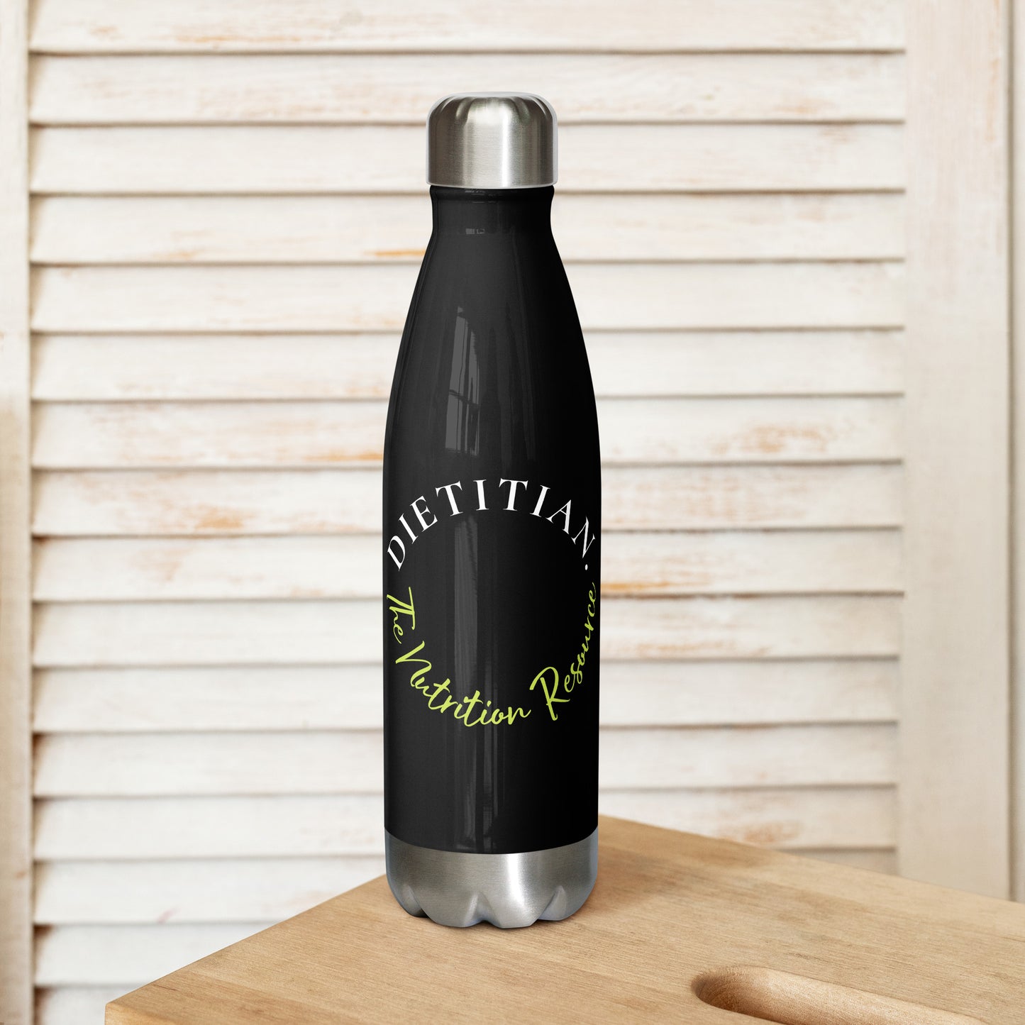 Dietitian The Nutrition Resource Stainless Steel Water Bottle