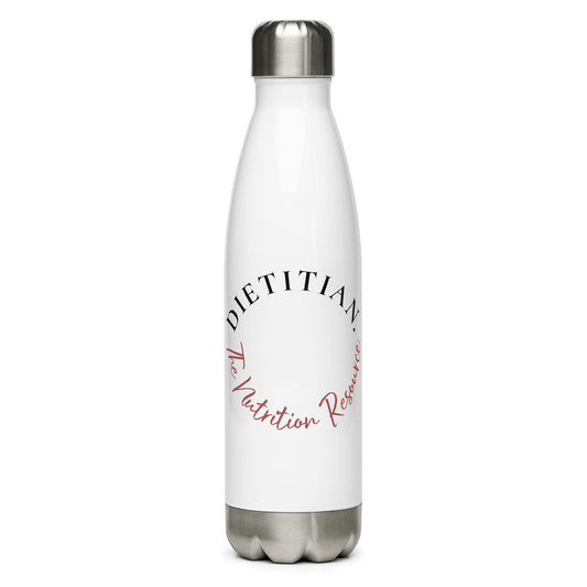 Dietitian The Nutrition Resource Stainless Steel Water Bottle