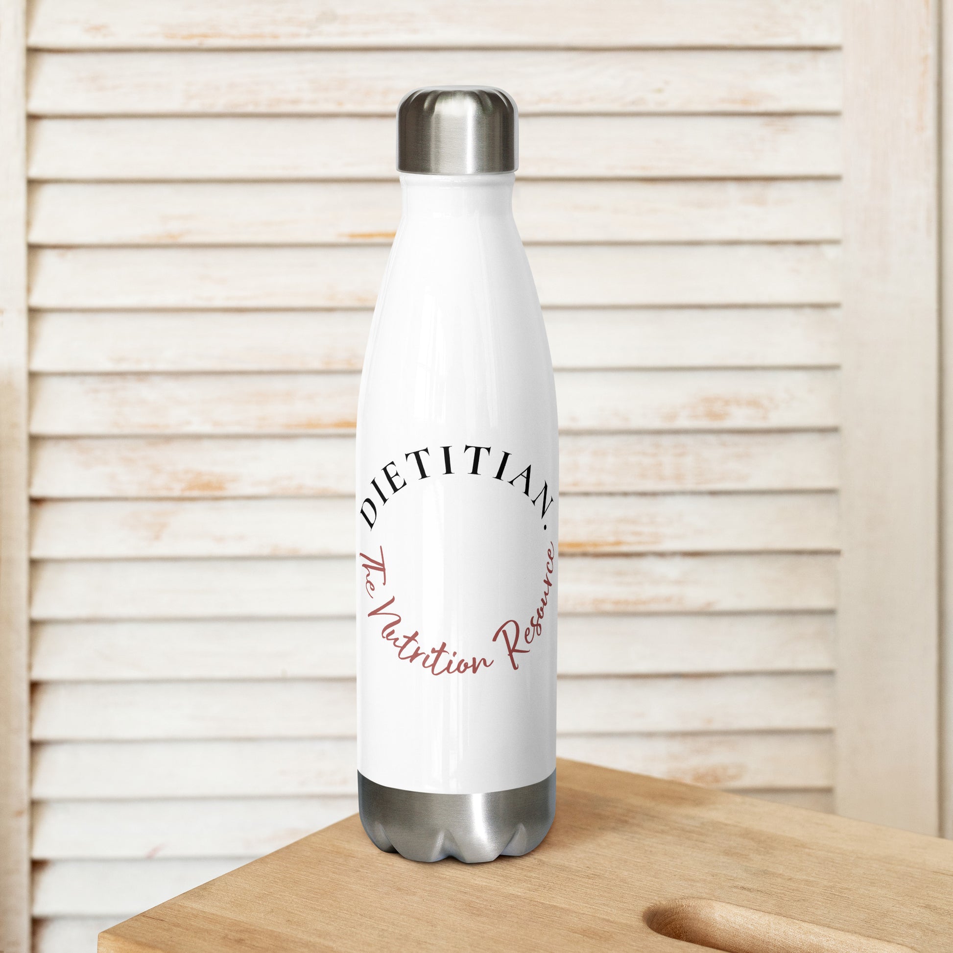 Dietitian The Nutrition Resource Stainless Steel Water Bottle