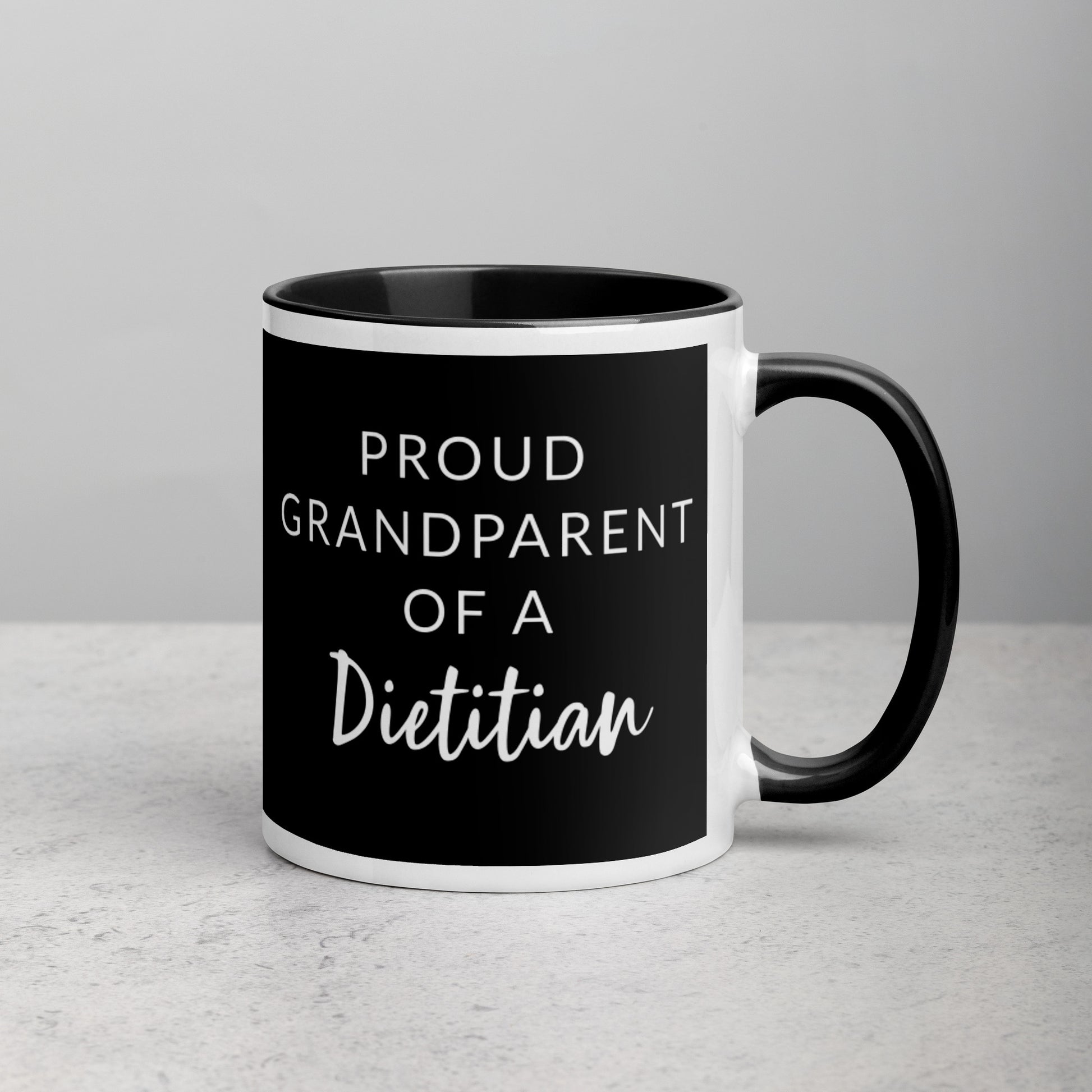 Proud Grandparent of a Dietitian Mug